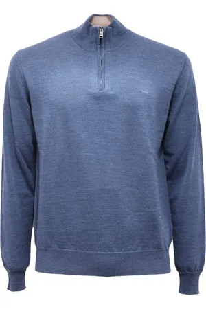 HARMONT&BLAINE Strik, Herre, Blå, 6XL, 0585Ap sweater
