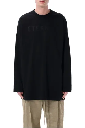 FEAR OF GOD Top, Herre, Sort, L, Bomuld, Sort Eternal L/S T-shirt