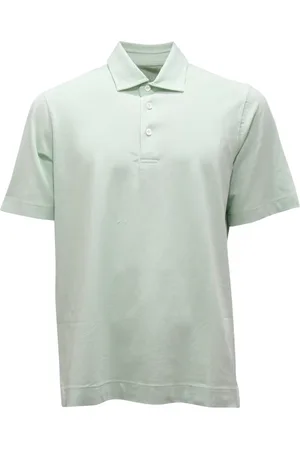 Circolo Top, Herre, Grøn, S, Lys Grøn Piquet Skjorte Alaska Model