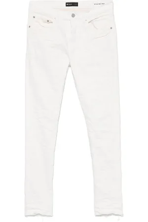 Purple Brand Jeans, Herre, Hvid, W31, Bomuld, Cloud Bomuld Bland Jeans