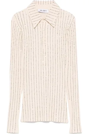 The Attico Strik, Dame, , 2XS, Button-Up Sweater