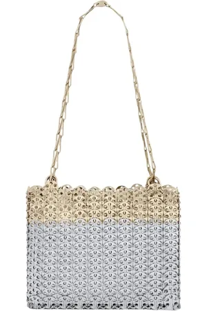 Paco rabanne Taske, Dame, Blå, ONE SIZE, Uld, Skyline 1969 Taske