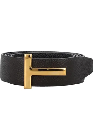 Tom Ford Tilbehør, Herre, Brun, 100 CM, Læder, Reversibelt læderbælte