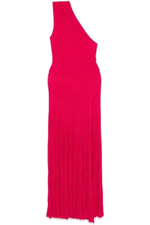 ANTONINO VALENTI Kjole, Dame, Lyserød, S, Uld, Choker One-Shoulder Kjole