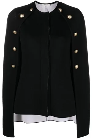 CHARLOTT Strik, Dame, Sort, M, Uld, Cardigans