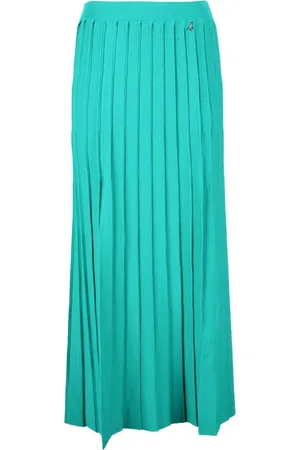 Patrizia Pepe Nederdel, Dame, Blå, S, Polyester, Nederdel