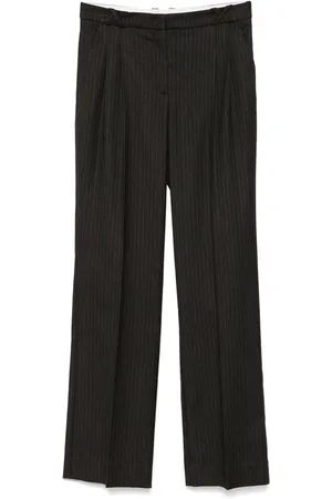 THE GARMENT Bukser, Dame, Brun, 3XS, Cederbrun buks med plissedetaljer