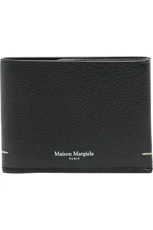 Maison Margiela Tilbehør, Herre, Sort, ONE SIZE, Sort Bi-Fold Punge og Kortholdere