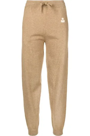 Isabel Marant Bukser, Dame, Brun, S, Tyl, Camel Joggingbukser Kira Style