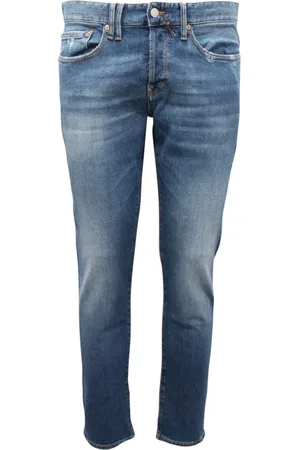 Cycle Jeans, Herre, Blå, W32, Komfort Skinny Bukser Vintage Blå