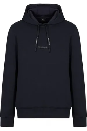 Armani Exchange Sweathshirts & Hoodies, Herre, Sort, XL, Bomuld, Hoodies