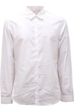 COSTUMEIN Skjorte, Herre, Hvid, XL, Italiensk Fremstillet Skjorte Alex Kollektion