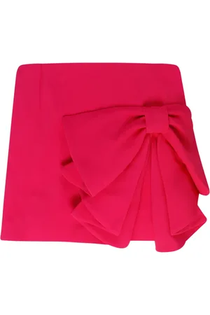 RED Valentino Nederdel, Dame, Lyserød, XS, Uld, Fuchsia Shorts fra R.e.d. Valentino