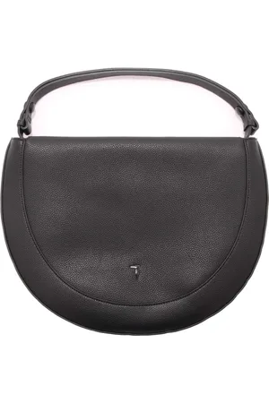 Trussardi Taske, Dame, Sort, ONE SIZE, Læder, Silene Tote MD Læder Taske