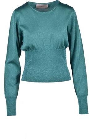 CIRCUS HOTEL Strik, Dame, Grøn, 2XS, Polyester, Maglia