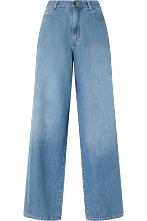 Pinko Jeans, Dame, Blå, W26, Bomuld, Elegant Blå Jeans til Kvinder