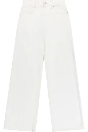 Axel Arigato Jeans, Dame, Hvid, W26, Denim, Hvide Wide Leg Denim Jeans