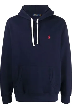 Ralph Lauren Sweathshirts & Hoodies, Herre, Blå, 2XL, Uld, Hoodies