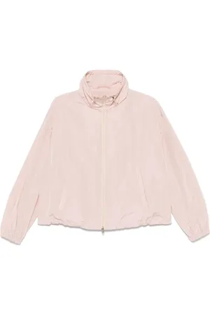 HERNO Jakke, Dame, Lyserød, M, Uld, Rose Zip-Up Jakke