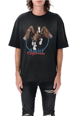 AMIRI Top, Herre, Sort, M, Bomuld, Vintage Pegasus T-shirt