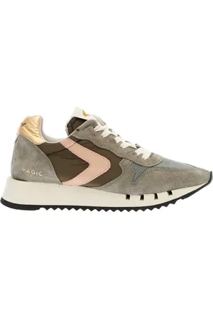 Valsport 1920 Sko, Dame, Grå, 37 EU, Uld, Grå Pink Guld Sneakers til Kvinder