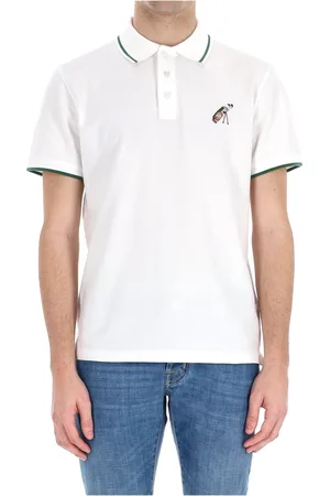Jacob Cohen Top, Herre, Hvid, L, Tyl, Hvid Polo Shirt Sporty Sophisticated Style