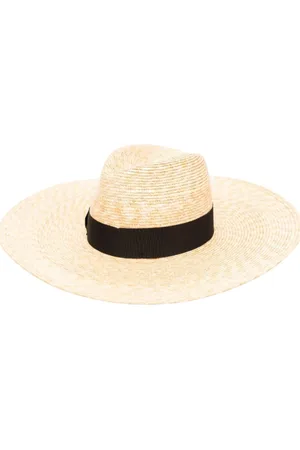 Borsalino Tilbehør, Dame, , S, Uld, Stråflet bredskygget hat