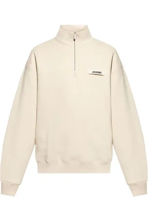 Jacquemus Sweathshirts & Hoodies, Herre, , L, Bomuld, Logo Zip Sweater