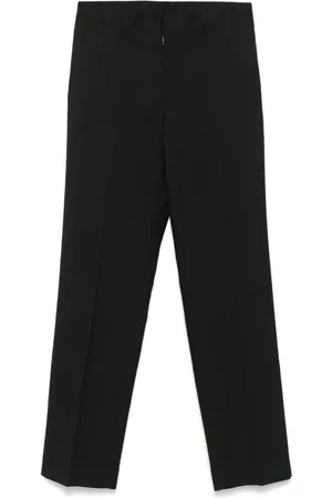 Maison Margiela Bukser, Herre, Sort, M, Straight Leg Bukser med Lommer