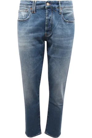 Cycle Jeans, Herre, Blå, W31, Slim Fit Straight Leg Bukser