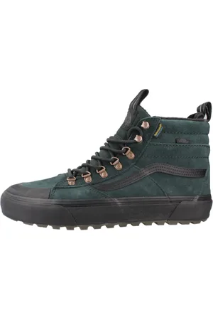 Vans Sko, Herre, Grøn, 44 EU, Uld, Vandtætte Snørestøvler