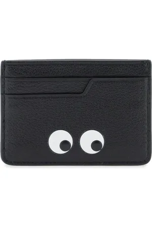 Anya Hindmarch Tilbehør, Dame, Sort, ONE SIZE, Uld, Wallets & Cardholders