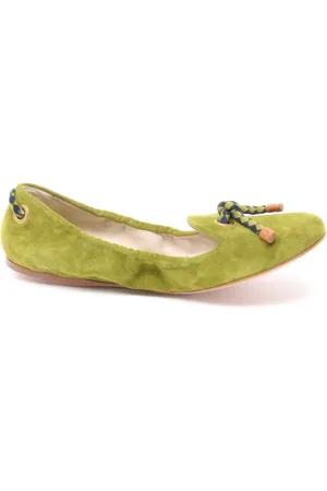 CAR SHOE Sko, Dame, Grøn, 36 EU, Uld, Edera Loafer Sko Model Kds05I