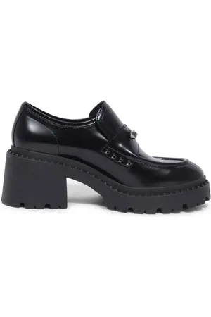 Ash Sko, Dame, Sort, 35 EU, Sorte studded loafers Nelson Jack