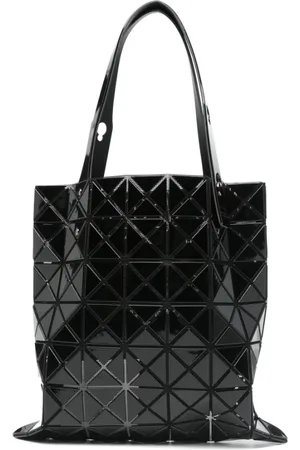Issey Miyake Taske, Dame, Sort, ONE SIZE, Sort Tote Taske med Justerbare Håndtag