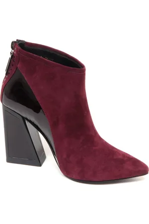 Kat Maconie Sko, Dame, Rød, 37 EU, Bordeaux Ruskind/Lak Støvle Sko