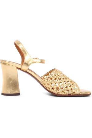 Chie Mihara Sko, Dame, Gul, 40 EU, Uld, Guld Pausa Damesandaler