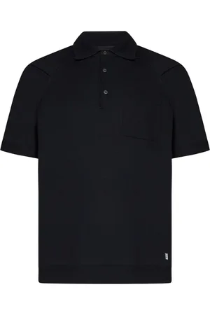 C.P. Company Top, Herre, Blå, XL, Uld, Blå Polo Skjorte Stilfuldt Design