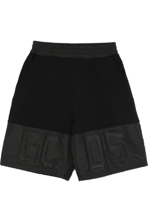 GCDS Shorts, Herre, Sort, S, Uld, Sort Elastisk Taljeshorts