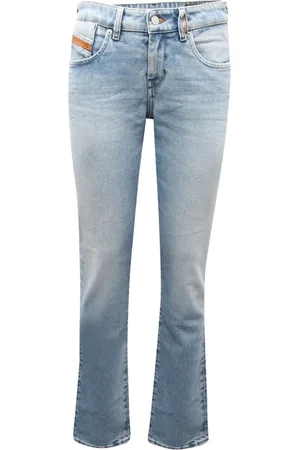 Diesel Jeans, Dame, Blå, W25, Slim Low Waist Bukser