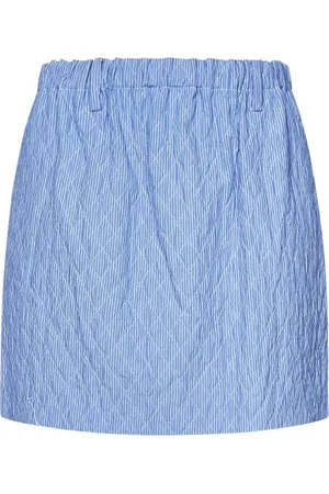 Nº21 Nederdel, Dame, Blå, XL, Bomuld, Short Skirts