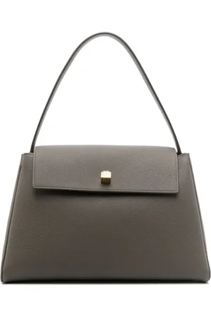 Khaite Taske, Dame, Brun, ONE SIZE, Sepia Brun Foldover Top Håndtaske