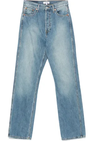 RE/DONE Jeans, Dame, Blå, W26, Cerulean Klassiske Fem-Lomme Jeans