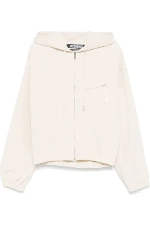 Jacquemus Jakke, Herre, , XL, Uld, Hættetrøje med lynlås