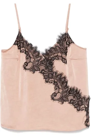 Baum und Pferdgarten Top, Dame, , S, Blonde V-Neck Top med Blonder
