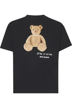 Palm Angels Top, Herre, Sort, L, Bomuld, Teddy Bear T-shirt