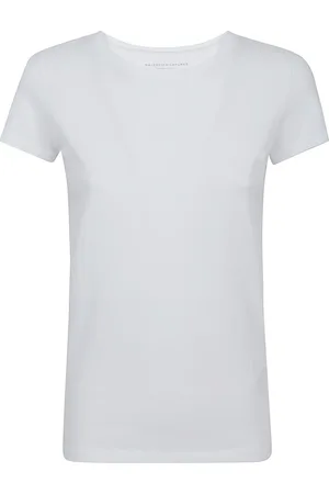 Majestic Top, Dame, Hvid, L, Bomuld, Hvide bomuldst-shirts og polos