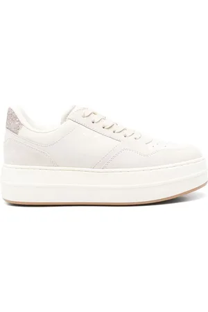 Hogan Sko, Dame, , 38 EU, Læder, Almond Snøresko