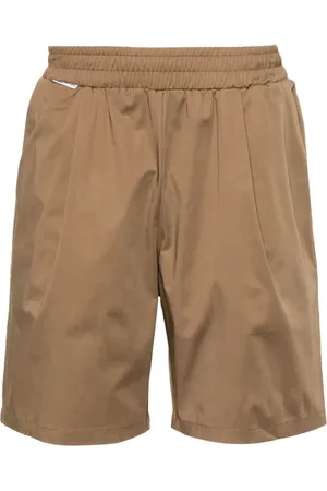 Family First Shorts, Herre, Brun, L, Bomuld, Brun Bomuld Poplin Mini Shorts