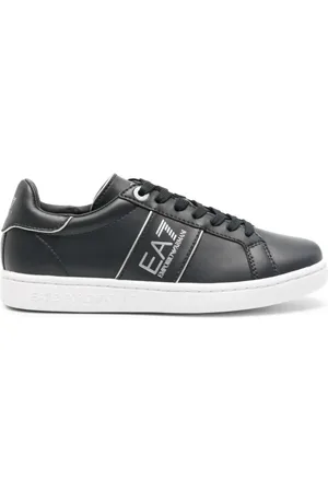 EA7 Sko, Dame, Blå, 35 1/2 EU, Uld, Sneakers